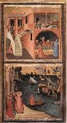 Ambrogio Lorenzetti Scenes of the Life of St Nicholas USA oil painting artist